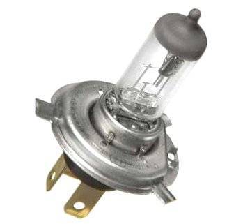 Chuck's Convertible Parts - HEADLIGHT BULB, 6 VOLT H4 HALOGEN 60/55 WATT