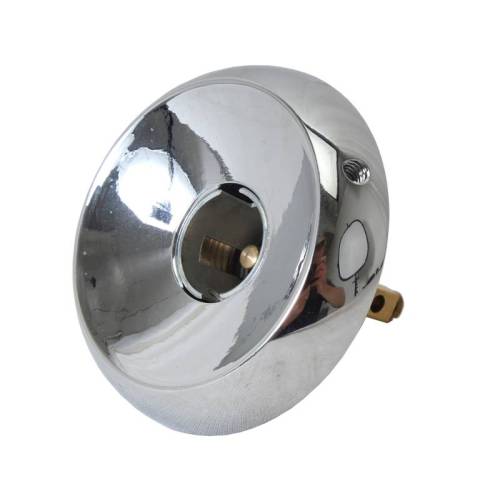 Chuck's Convertible Parts - BULB HOLDER, FRONT TURN INDICATOR CHROME LEFT OR RIGHT, BUG 1955-57, BUS 1955-61