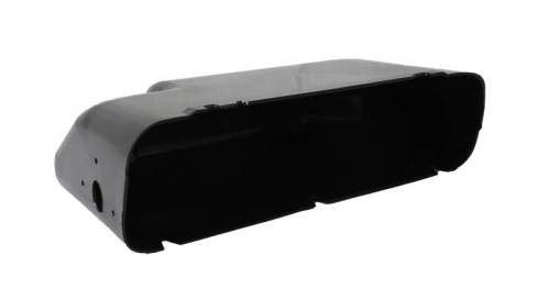 Chuck's Convertible Parts - GLOVE BOX, BLACK PLASTIC, STANDARD BUG 1968-77, SUPER BEETLE 1971-72