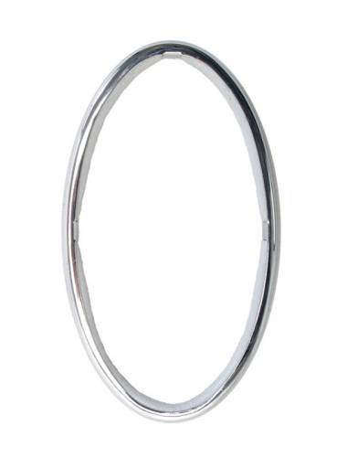 Chuck's Convertible Parts - CHROME RINGS AND SEALS FOR TAIL LIGHT, LEFT AND RIGHT, BUG 1962-67