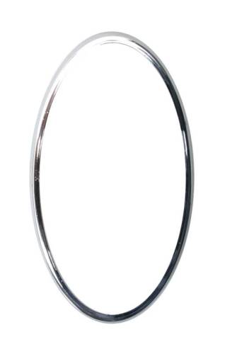 Chuck's Convertible Parts - TAIL LIGHT RINGS, CHROME PLASTIC LEFT & RIGHT *GERMAN* BUG 1962-67 (Seals Part # 111-945-235AR)