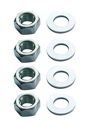 Chuck's Convertible Parts - NUTS & WASHERS FOR ARMREST TO BRACKET (8 PCS), BUG 1946-79, GHIA 1956-74, TYPE 3 1961-73, BUS 1950-67