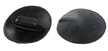 Chuck's Convertible Parts - RUBBER VALVE, HEATER CHANNEL 10.2 mm DIAMETER *OEM GERMAN* BUG 68-79, GHIA 67-74, BUS 72-79, THING 73-74, ALSO A DRAIN PLUG
