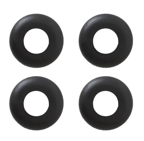 Chuck's Convertible Parts - SEALS, UPPER BUMPER BRACKET, 4 PIECES FRONT & REAR, BUG 1955-67