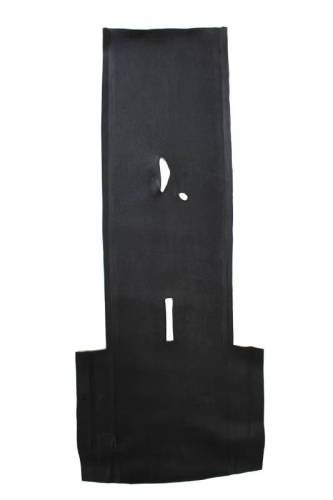 Chuck's Convertible Parts - RUBBER MAT, TUNNEL SECTION, BLACK RUBBER, BUG SEDAN & CONV. 1956-59 (Works in conjunction with Part # 111-399A)