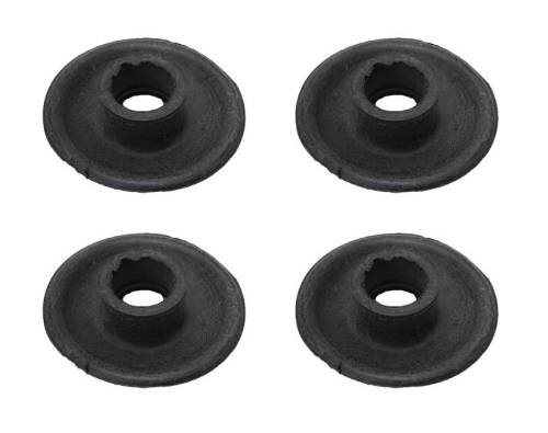 Chuck's Convertible Parts - SEAL, SPARK PLUG WIRE TO SHEET METAL, SET OF 4 *GERMAN* ALL VW MODELS