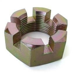 Chuck's Convertible Parts - SLOTTED NUT, 36mm, REAR AXLE, HOLDS BRAKE DRUM, BUG 1946-66, BUS 1950-63