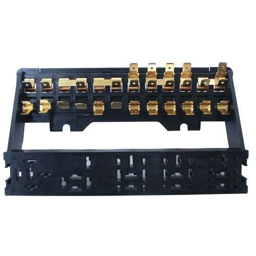 Chuck's Convertible Parts - FUSE BOX, 12 FUSE, STD. BUG 1973-77, GHIA 1973-74 (Cover Part # 111-555D)