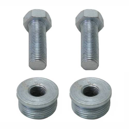 Chuck's Convertible Parts - PLUG, THREADED SEAT BELT ADAPTOR WITH BOLT, PAIR *