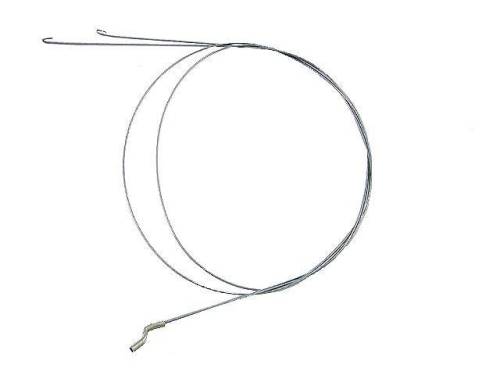 Chuck's Convertible Parts - HEATER CABLE, CONTROLS VENTS UNDER REAR SEAT, 903mm, BUG 1973-79, GHIA 1973-74
