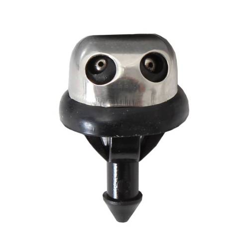 Chuck's Convertible Parts - NOZZLE, CHROME, WINDOW WASHER WITH SEAL, BUG 1961-79, GHIA 1961-74, TYPE 3 1962-73, THING 1973-74