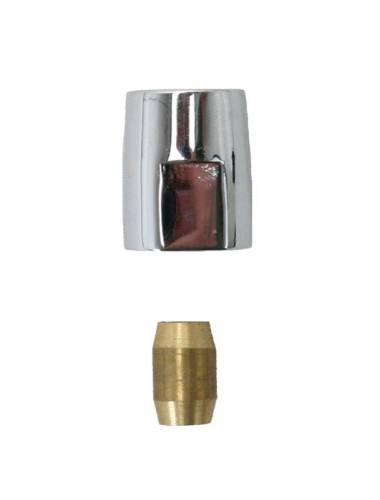 Chuck's Convertible Parts - MOUNTING KIT, FOR OVAL MIRROR 1 SIDE, ALL BUGS 1950-67 *MADE BY WCM*