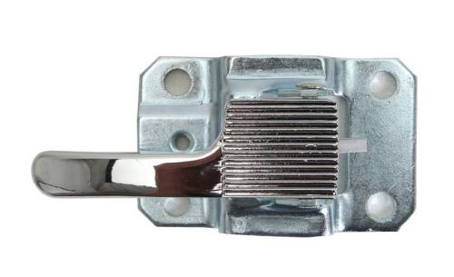 Chuck's Convertible Parts - LEVER, RIGHT INSIDE DOOR RELEASE, CHROME, BUG & GHIA 1967-75, TYPE 3 1967-71