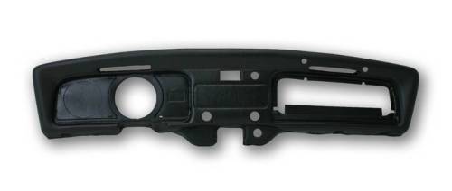 Chuck's Convertible Parts - DASH PAD, OEM QUALITY METAL REINFORCED, STD BUG 1971-74 / 76-77, SUPER BEETLE 1971-72 (With Passenger Grab Handle Holes) *MADE IN USA BY WCM*