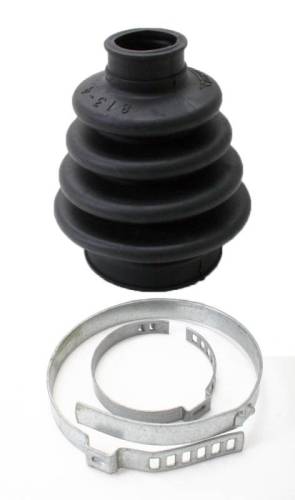 Chuck's Convertible Parts - CV BOOT WITHOUT METAL FLANGE  WITH GREASE & HARDWARE, BUG 1968-79, GHIA 1969-74, TYPE 3 1969-73 *MADE IN USA*
