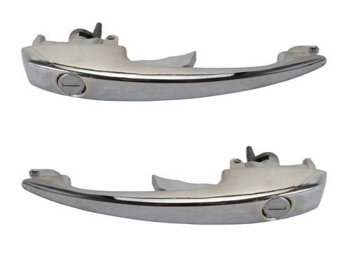 Chuck's Convertible Parts - DOOR HANDLE, LEFT & RIGHT WITH KEYS, BUG 1968-79, GHIA 1968-74