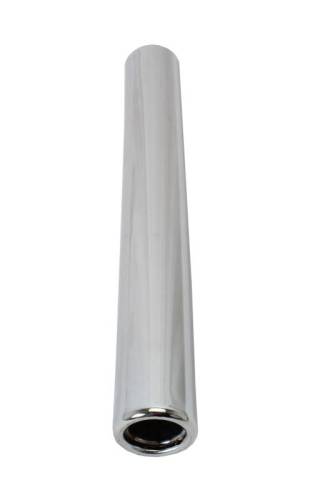 Chuck's Convertible Parts - TAIL PIPE CHROME EXHAUST TIP, 265mm or 10.5" BUG / GHIA 55-67 (USE PART # 111-298-051 TO ATTACH)
