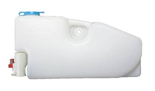 Chuck's Convertible Parts - WASHER BOTTLE KIT, COMPLETE WITH BOTTLE, HOSE, & SOLENOID, STANDARD BUG 1968-77