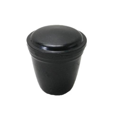 Chuck's Convertible Parts - KNOB, WIPER, 4MM BLACK, BUG 52-67, BUS 52-61, GHIA 56-61, TYPE 3 62-67 *MADE IN USA BY WCM*