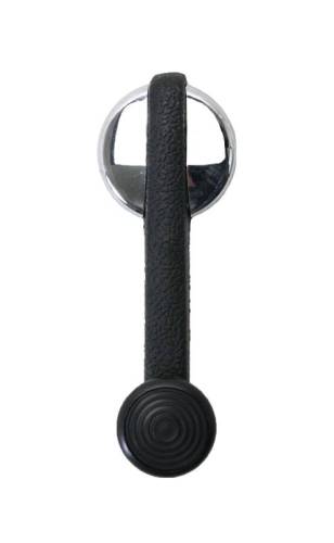 Chuck's Convertible Parts - CRANK HANDLE, WINDOW, CHROME & BLACK, BUG / GHIA / BUS / TYPE 3 1968-69