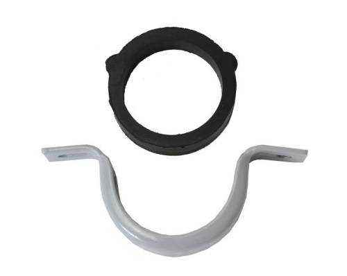 Chuck's Convertible Parts - BRACKET WITH SEAL, STEERING COLUMN, BUG 1950-67, GHIA 1956-66