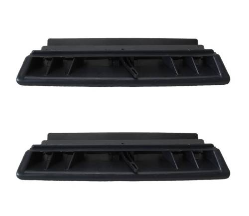 Chuck's Convertible Parts - VENT, DASH FRESH AIR / DEFROSTER, LEFT & RIGHT, STD BUG 1971-77, SUPER BEETLE 1971-72 *MADE BY WCM*