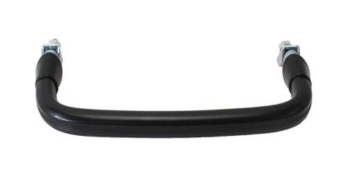 Chuck's Convertible Parts - DASH HANDLE, BLACK WITH HARDWARE, STANDARD BUG 1968-77