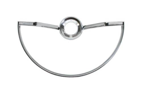 Chuck's Convertible Parts - HORN RING, CHROME, BUG, GHIA, TYPE 3 1960-71