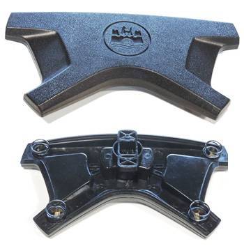 Chuck's Convertible Parts - HORN BUTTON, BUG SUPER BEETLE 1971-73 (1973 Note: Be sure the back of yours is correct, may be 113-669F)