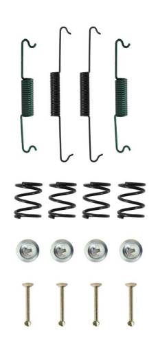 Chuck's Convertible Parts - FRONT BRAKE INSTALLATION KIT, SPRINGS, PINS, CLIPS - STD BUG 58-77, GHIA 59-74, THING 73-74