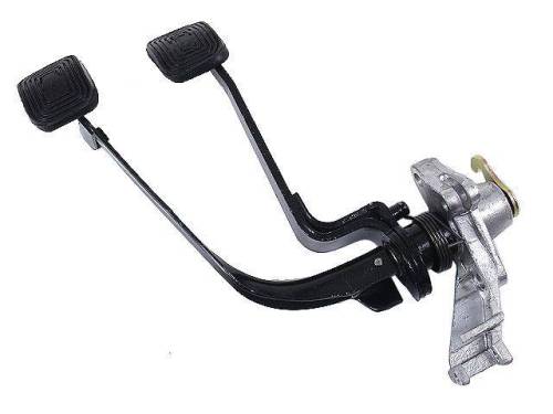 Chuck's Convertible Parts - PEDAL ASSEMBLY, BRAKE AND CLUTCH, ALL BUG / GHIA / THING / TYPE 3 1965-79 (Pedal Pads Sold Separate # 311-173A)