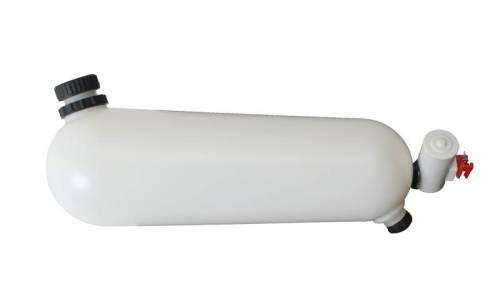 Chuck's Convertible Parts - WASHER BOTTLE KIT, COMPLETE WITH BOTTLE, HOSE, & SOLENOID, BUG SUPER BEETLE 1971-79