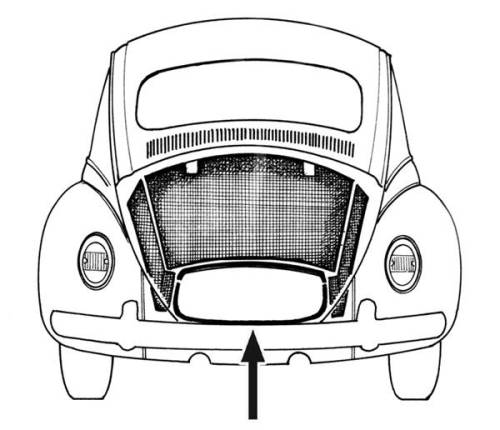 Chuck's Convertible Parts - REAR ENGINE SEAL, BUG 1975-79