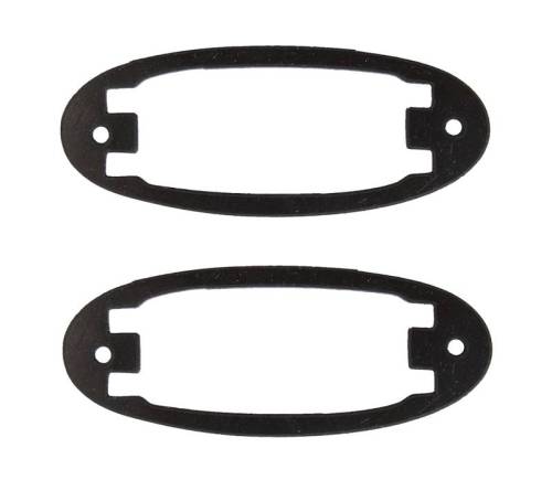 Chuck's Convertible Parts - SEALS, LICENSE LIGHT LENS, ALL GHIA 1956-74 *MADE IN USA BY WCM*