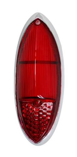 Chuck's Convertible Parts - LENS, TAIL LIGHT, RED, LEFT OR RIGHT, ALL GHIAS 1960-69