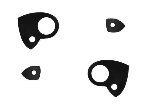Chuck's Convertible Parts - SEALS, DOOR HANDLES, LEFT & RIGHT, GHIA 1956-67 *MADE IN USA BY WCM*