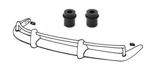 Chuck's Convertible Parts - MOUNTS, REAR BUMPER TO BODY, RUBBER, GHIA 1956-71