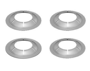 Chuck's Convertible Parts - FASTNERS, DECKLID SCRIPT, 4 PIECES, GHIA 1964-74