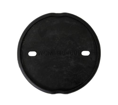 Chuck's Convertible Parts - SEAL, FRONT VW EMBLEM BASE TO HOOD, ALL GHIAS 1956-74 *MADE IN USA BY WCM*