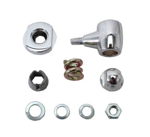 Chuck's Convertible Parts - MIRROR MOUNTING HARDWARE, BUG CONV. 1968-79 *MADE BY WCM* (Seal Part # 311-101 sold separately)