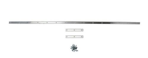 Chuck's Convertible Parts - METAL INSERT, TOP TO WINDOW FRAME ABOVE WINDSHIELD, 3 PIECE,  BUG CONV. 1968-72 (Screws Part # 151-350A) *MADE BY WCM*