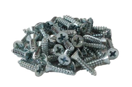 Chuck's Convertible Parts - SCREWS, FOR MOUNTING SIDE TO TOP ALUMINUM STRIPS, PACK OF 50, BUG CONV. 1950-79 *MADE BY WCM*