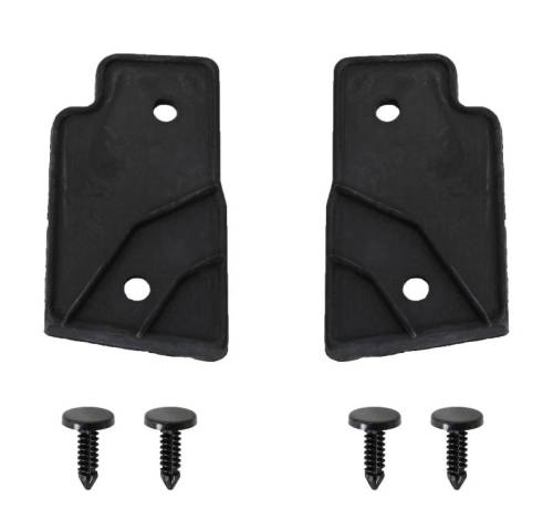 Chuck's Convertible Parts - SEALS, QUARTER FACING MOUNTING PLATE BASE WITH PINS, BUG CONV. 1972-79 *MADE BY WCM*