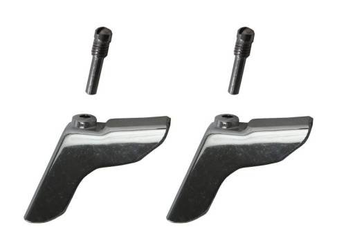 Chuck's Convertible Parts - VENT WING PIVOT SET, LEFT & RIGHT, BUG CONV. 1952-64 *MADE BY WCM*