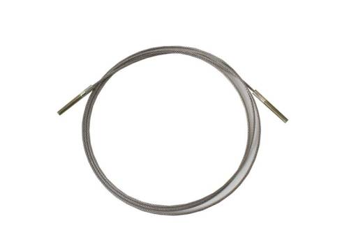 Chuck's Convertible Parts - TENSION WIRE, CONVERTIBLE TOP REAR BASE 77 3/4", BUG CONV. 1967 1/2-79 (1967 from VIN 157250033) *MADE BY WCM*