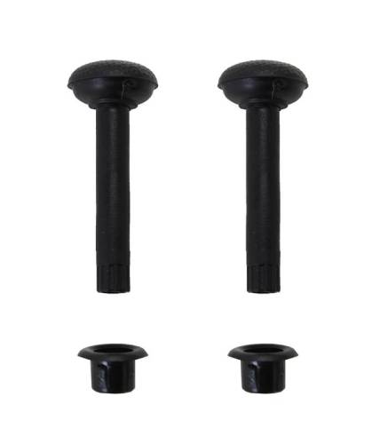 Chuck's Convertible Parts - DOOR KNOB LOCK & COLLAR SET, BOTH DOORS, BUG 67-79, BUS 1968 & 74-79, GHIA 65-74, TYPE 3 61-73 *MADE BY WCM*