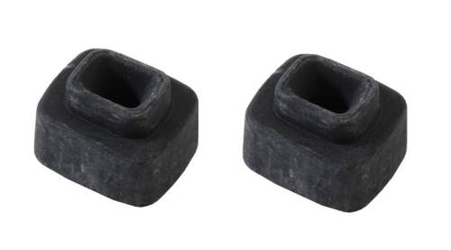 Chuck's Convertible Parts - RUBBER STOPS, FRONT WINDOW FRAME TO HOOD, SET OF 2 *GERMAN* THING 1973-74