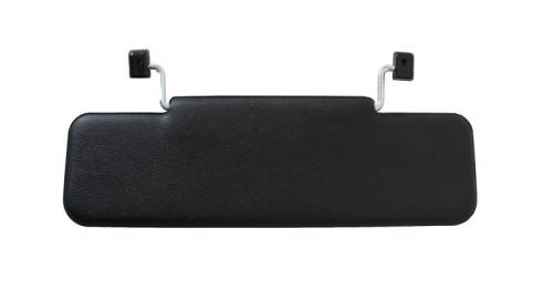 Chuck's Convertible Parts - SUNVISORS, LEFT AND RIGHT, BLACK, THING 1973-74