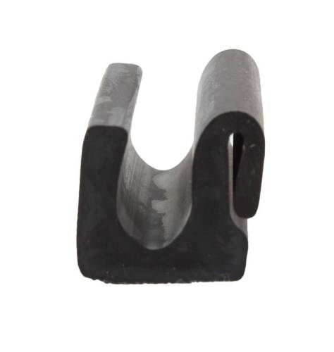 Chuck's Convertible Parts - RUBBER CLIP FOR HOOD OR ENGINE LID SUPPORT ROD, SET OF 6, THING 1973-74