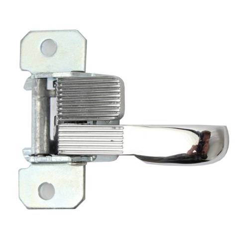 Chuck's Convertible Parts - LEVER, LOCKING INSIDE FRONT DOOR RELEASE, LEFT, CHROME, BUS 1968-72, BUG CONV. 1971, GHIA 1971-74